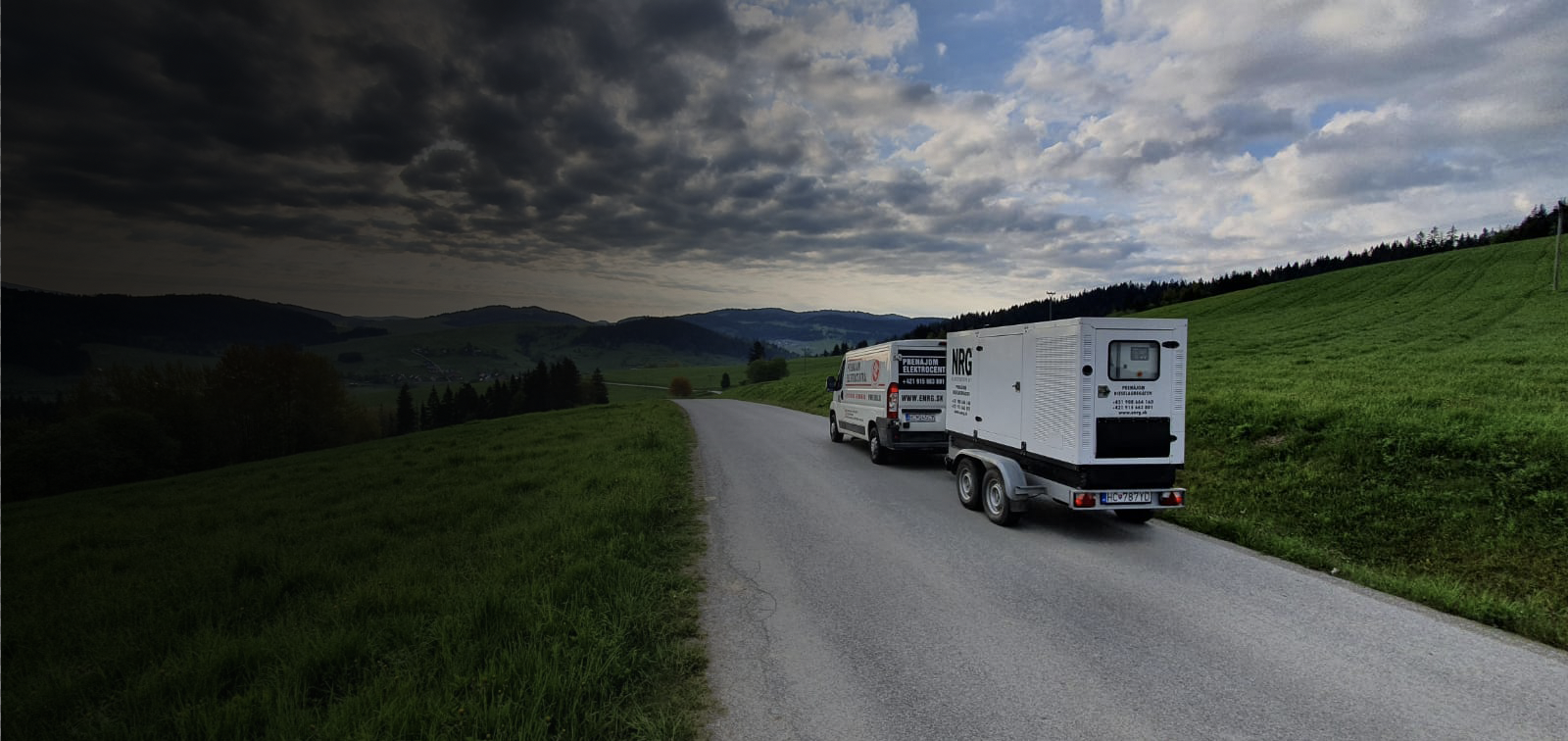 Prenájom elektrocentrál